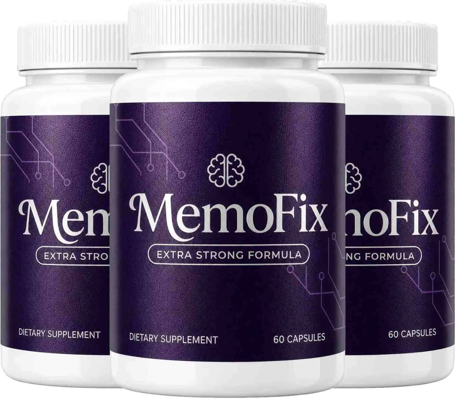 MemoFix Extra Strong Cognitive Support Formula Bottle